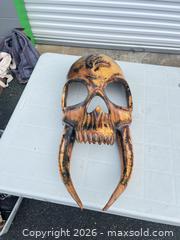 MaxSold Auction: Large Wooden Gothic Decorative Wall Skull -EBN - Maple Ridge (British Columbia, Canada) PARTNER MANAGED Estate Sale Online Auction - 203 Street