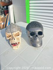 MaxSold Auction: Lot of 2 Decorative Skulls -ebn - Maple Ridge (British Columbia, Canada) PARTNER MANAGED Estate Sale Online Auction - 203 Street