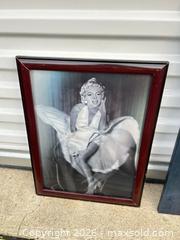 MaxSold Auction: Lot of 3 Framed Wall Art — Vintage Pinup & Modern Pop Mashup -ebn - Maple Ridge (British Columbia, Canada) PARTNER MANAGED Estate Sale Online Auction - 203 Street