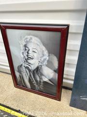 MaxSold Auction: Lot of 3 Framed Wall Art — Vintage Pinup & Modern Pop Mashup -ebn - Maple Ridge (British Columbia, Canada) PARTNER MANAGED Estate Sale Online Auction - 203 Street