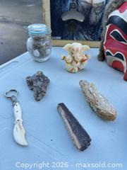 MaxSold Auction: Mixed Lot: Wall Bottle Opener, Carved Wooden Mask & Trinkets -ebn - Maple Ridge (British Columbia, Canada) PARTNER MANAGED Estate Sale Online Auction - 203 Street
