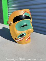 MaxSold Auction: Northwest Coast Style Wooden Decorative Wall Mask, 8–12 in -ebn - Maple Ridge (British Columbia, Canada) PARTNER MANAGED Estate Sale Online Auction - 203 Street