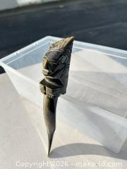 MaxSold Auction: Obsidian Decorative Carved Knife, 6–9 in -EBN - Maple Ridge (British Columbia, Canada) PARTNER MANAGED Estate Sale Online Auction - 203 Street