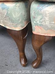 MaxSold Auction: Pair of Traditional Wingback Chairs with Pastel Floral Upholstery -ss - Maple Ridge (British Columbia, Canada) PARTNER MANAGED Estate Sale Online Auction - 203 Street