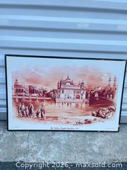 MaxSold Auction: Punjab Glass Works Mounted Paper Print on Board, 18 x 24 in -ebn - Maple Ridge (British Columbia, Canada) PARTNER MANAGED Estate Sale Online Auction - 203 Street