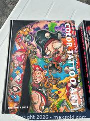 MaxSold Auction: Tattoo Art Hardcover Books — Edition Reuss (2) -ebn - Maple Ridge (British Columbia, Canada) PARTNER MANAGED Estate Sale Online Auction - 203 Street