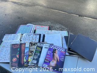MaxSold Auction: Tattoo Flash Books / Binders, Approx. 6-10 -ebn - Maple Ridge (British Columbia, Canada) PARTNER MANAGED Estate Sale Online Auction - 203 Street