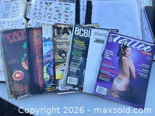 MaxSold Auction: Tattoo Flash Books / Binders, Approx. 6-10 -ebn - Maple Ridge (British Columbia, Canada) PARTNER MANAGED Estate Sale Online Auction - 203 Street