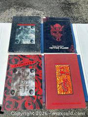MaxSold Auction: Tattoo Flash Books (Set of 4) -ebn - Maple Ridge (British Columbia, Canada) PARTNER MANAGED Estate Sale Online Auction - 203 Street