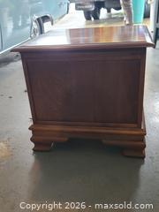 MaxSold Auction: Traditional Medium Brown Veneer Nightstand with 2 Drawers -ss - Maple Ridge (British Columbia, Canada) PARTNER MANAGED Estate Sale Online Auction - 203 Street