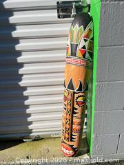 MaxSold Auction: Wooden Polynesian Tiki Mask Wall Art, 36–48 in -ebn - Maple Ridge (British Columbia, Canada) PARTNER MANAGED Estate Sale Online Auction - 203 Street
