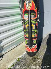 MaxSold Auction: Wooden Wall Mask, Approx. 2–4 ft -ebn - Maple Ridge (British Columbia, Canada) PARTNER MANAGED Estate Sale Online Auction - 203 Street