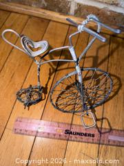 MaxSold Auction: Rare fun vintage metal bike bicycle  - Warwick Township (Pennsylvania, USA) SELLER MANAGED Estate Sale Online Auction -  Crocker Lane