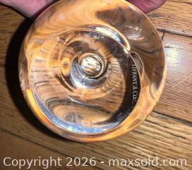 MaxSold Auction: TIFFANY GORGEOUS CRYSTAL APPLE PAPERWEIGHT  - Warwick Township (Pennsylvania, USA) SELLER MANAGED Estate Sale Online Auction -  Crocker Lane