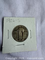 MaxSold Auction: VINTAGE 1926-S Standing Liberty Quarter in case  - Warwick Township (Pennsylvania, USA) SELLER MANAGED Estate Sale Online Auction -  Crocker Lane