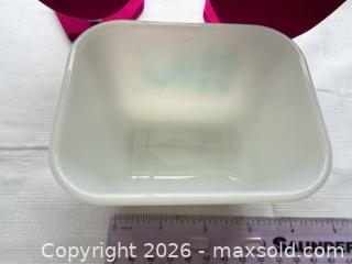 MaxSold Auction: Vintage Pyrex Butter Rooster Design Refrigerator 1 1/2 cup Dish  - Warwick Township (Pennsylvania, USA) SELLER MANAGED Estate Sale Online Auction -  Crocker Lane