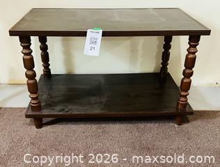 MaxSold Auction: 2Tiered Side Table - Kingston (Ontario, Canada) SELLER MANAGED Estate Sale Online Auction - Joyce Street