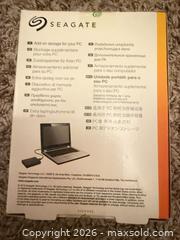 MaxSold Auction: Seagate Expansion 4TB Portable External Hard Drive USB 3.0 - Round Rock (Texas, USA) SELLER MANAGED Downsizing Online Auction -  Gattis School Road