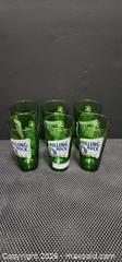 MaxSold Auction: Rolling Rock Green Pint Glasses, Set of 6 - Welland (Ontario, Canada) SELLER MANAGED Reseller Online Auction - Welland  Street