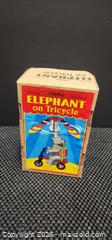 MaxSold Auction: Schylling Wind-up Tin Toy Elephant on Tricycle - Welland (Ontario, Canada) SELLER MANAGED Reseller Online Auction - Welland  Street