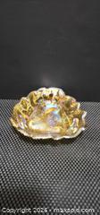 MaxSold Auction: Small Carnival-Style Glass Bowl with Raised Fruit Pattern - Welland (Ontario, Canada) SELLER MANAGED Reseller Online Auction - Welland  Street