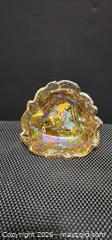 MaxSold Auction: Small Carnival-Style Glass Bowl with Raised Fruit Pattern - Welland (Ontario, Canada) SELLER MANAGED Reseller Online Auction - Welland  Street