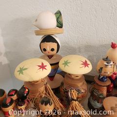 MaxSold Auction: Kokeshi Doll Collection - Big Lot - Sacramento (California, USA) SELLER MANAGED Moving Online Auction - Smithfield Way
