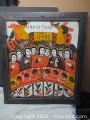 MaxSold Auction: Vintage Glass Religious Piece - Chilliwack (British Columbia, Canada) SELLER MANAGED Reseller Online Auction - Reece Avenue