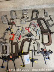 MaxSold Auction: Assorgted clamps - North Saanich (British Columbia, Canada) SELLER MANAGED Downsizing Online Auction - Lands End Road            