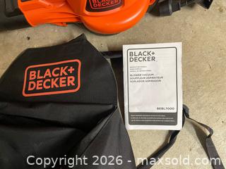 MaxSold Auction: Black and Decker Blower Vacuum - North Saanich (British Columbia, Canada) SELLER MANAGED Downsizing Online Auction - Lands End Road            