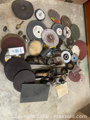 MaxSold Auction: Collection of abrasive grinding and cutting wheels - North Saanich (British Columbia, Canada) SELLER MANAGED Downsizing Online Auction - Lands End Road            