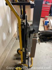 MaxSold Auction: DeWalt Steel Sliding Compound Meter Saw, Foldable with Wheels - North Saanich (British Columbia, Canada) SELLER MANAGED Downsizing Online Auction - Lands End Rd
