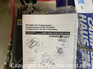 MaxSold Auction: Portable Air Compressor - North Saanich (British Columbia, Canada) SELLER MANAGED Downsizing Online Auction - Lands End Road            