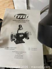 MaxSold Auction: TradeMaster TMT Bench Grinder6" Bench Grinder - North Saanich (British Columbia, Canada) SELLER MANAGED Downsizing Online Auction - Lands End Road            
