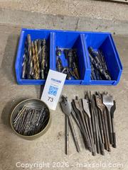 MaxSold Auction: Various drill bits and spade bits. - North Saanich (British Columbia, Canada) SELLER MANAGED Downsizing Online Auction - Lands End Road            