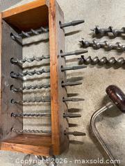 MaxSold Auction: Vintage auger bits and a brace - North Saanich (British Columbia, Canada) SELLER MANAGED Downsizing Online Auction - Lands End Road            
