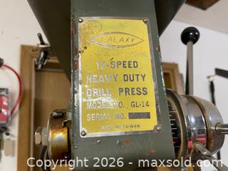 MaxSold Auction: Vintage high-speed, heavy duty drill press - North Saanich (British Columbia, Canada) SELLER MANAGED Downsizing Online Auction - Lands End Road            