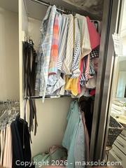 MaxSold Auction: Closet Contents Women’s Clothes Belts + More  - San Jose (California, USA) SELLER MANAGED Estate Sale Online Auction - Halkins Drive