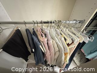 MaxSold Auction: Closet Contents Women’s Clothes Belts + More  - San Jose (California, USA) SELLER MANAGED Estate Sale Online Auction - Halkins Drive