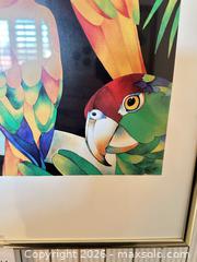 MaxSold Auction: Framed Art Print: Birds Jungle  - San Jose (California, USA) SELLER MANAGED Estate Sale Online Auction - Halkins Drive