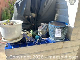 MaxSold Auction: Garden Pots and Decor A - San Jose (California, USA) SELLER MANAGED Estate Sale Online Auction - Halkins Drive