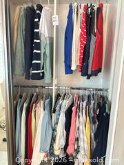 MaxSold Auction: Lot of Closet Sectional Women’s Clothes   - San Jose (California, USA) SELLER MANAGED Estate Sale Online Auction - Halkins Drive