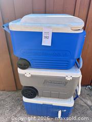 MaxSold Auction: Lot of Coolers  - San Jose (California, USA) SELLER MANAGED Estate Sale Online Auction - Halkins Drive