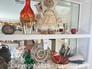 MaxSold Auction: Lot of Living Room Shelf Decor A - San Jose (California, USA) SELLER MANAGED Estate Sale Online Auction - Halkins Drive