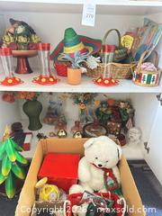 MaxSold Auction: Lot of mixed decor: Christmas + more  - San Jose (California, USA) SELLER MANAGED Estate Sale Online Auction - Halkins Drive