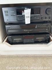 MaxSold Auction: Lot of Stereo Speaker System Onkyo Sony  - San Jose (California, USA) SELLER MANAGED Estate Sale Online Auction - Halkins Drive