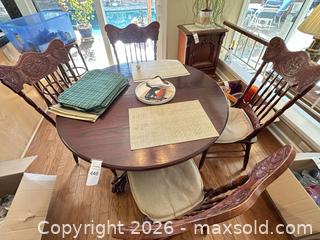 MaxSold Auction: Small Dining Table Set Morning Breakfast Nook Table  - San Jose (California, USA) SELLER MANAGED Estate Sale Online Auction - Halkins Drive