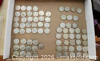 MaxSold Auction: US Half Dollar Coins. A - London (Ontario, Canada) PARTNER MANAGED Moving Online Auction - Baseline Road East