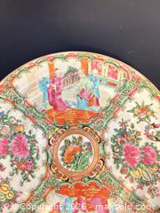 MaxSold Auction: Antique Famille Rose Plate - Surrey (British Columbia, Canada) PARTNER MANAGED Downsizing Online Auction - 16th Avenue