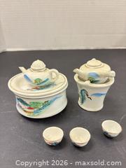 MaxSold Auction: Miniature Tea Set and Bud Vases - Surrey (British Columbia, Canada) PARTNER MANAGED Downsizing Online Auction - 16th Avenue